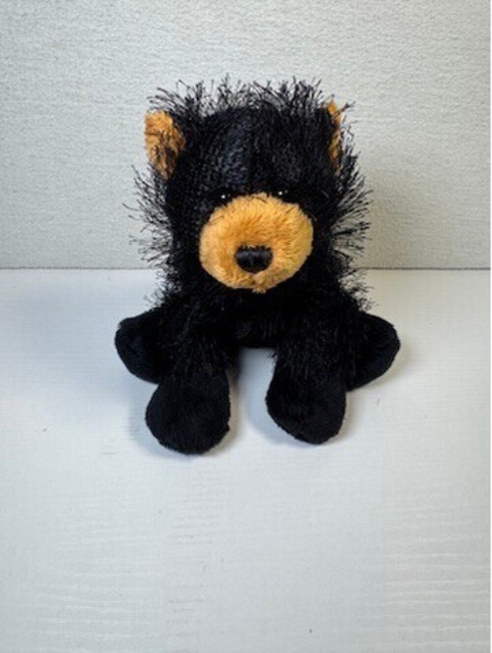 GANZ Webkinz Black Bear Plush Stuffed Animal HM004 No Code